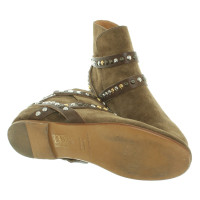 Isabel Marant Etoile Suede enkellaars