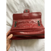 Chanel Handbag Leather in Bordeaux
