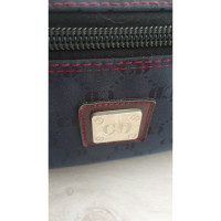Christian Dior Travel bag Cotton in Blue