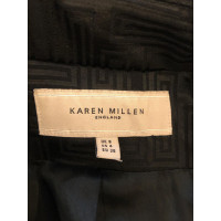 Karen Millen Jacket/Coat Cotton in Black