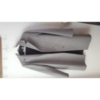 Moschino Love Jacket/Coat Wool in Grey
