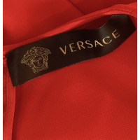 Versace Vestito in Viscosa in Rosso