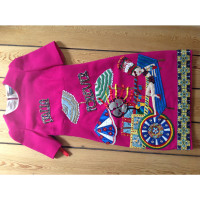 Dolce & Gabbana Kleid aus Wolle in Fuchsia