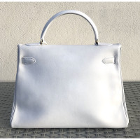 Hermès Kelly Bag 32 aus Leder in Weiß