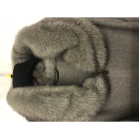 Ermanno Scervino Oberteil aus Wolle in Grau