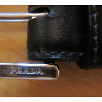 Prada Belt Leather in Black
