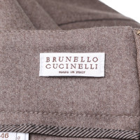 Brunello Cucinelli Rok in bruingrijs