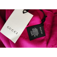 Gucci Schal/Tuch aus Wolle in Fuchsia