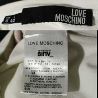Moschino Love Tricot en Coton en Blanc