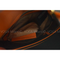 Fendi Shoulder bag Leather in Orange