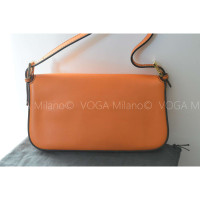 Fendi Shoulder bag Leather in Orange