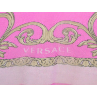 Gianni Versace Echarpe/Foulard en Soie en Rose/pink