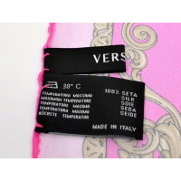 Gianni Versace Schal/Tuch aus Seide in Rosa / Pink