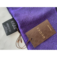 Gucci Sjaal Wol in Violet