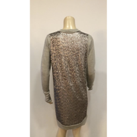 Diane Von Furstenberg Dress Wool in Grey