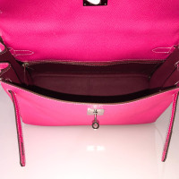Hermès Kelly Bag 35 en Cuir en Rose/pink