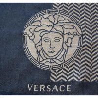 Versace Scarf/Shawl Wool in Brown