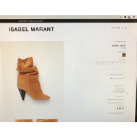 Isabel Marant Stiefel aus Wildleder in Braun