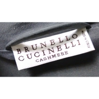Brunello Cucinelli Jas/Mantel Kasjmier in Bruin