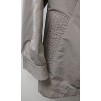 Brunello Cucinelli Jacke/Mantel aus Baumwolle in Braun