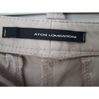 Atos Lombardini Trousers Cotton in Beige
