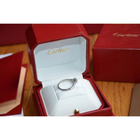 Cartier Ring aus Platin in Silbern