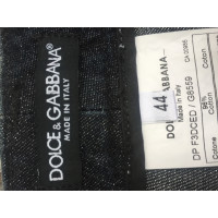 Dolce & Gabbana Paio di Pantaloni in Denim in Nero
