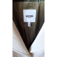 Moschino Jacket/Coat Wool in Cream