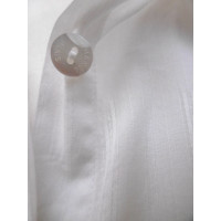 Chanel Oberteil aus Baumwolle in Weiß