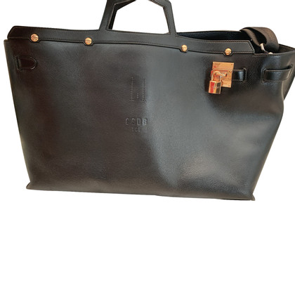 Golden Goose Travel bag Leather in Black