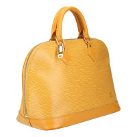 Louis Vuitton Alma PM32 Leather in Yellow