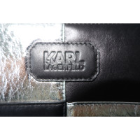 Karl Lagerfeld Täschchen/Portemonnaie aus Leder
