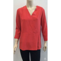 Etro Top Silk in Red