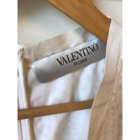 Valentino Garavani Robe en Coton en Blanc