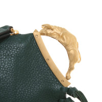 Valentino Garavani Clutch Bag Leather in Green