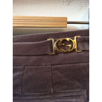 Gucci Paire de Pantalon en Coton
