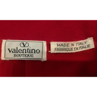 Valentino Garavani Anzug aus Viskose in Rot