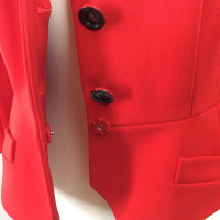 Christian Dior Jacke/Mantel aus Viskose in Rot