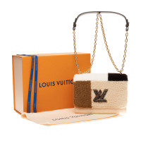 Louis Vuitton Twist MM23 in Pelliccia in Marrone