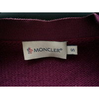 Moncler Jacke/Mantel aus Wolle in Fuchsia