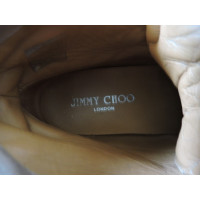 Jimmy Choo Sneakers Leer in Goud