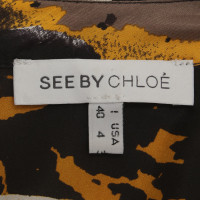 See By Chloé Seidenbluse mit Muster