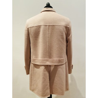 Akris Jacket/Coat Wool in Pink