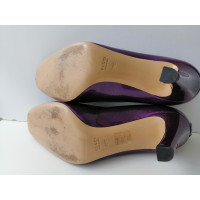Gucci Pumps/Peeptoes Leather in Violet