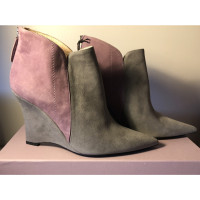 Furla Ankle boots Suede in Grey