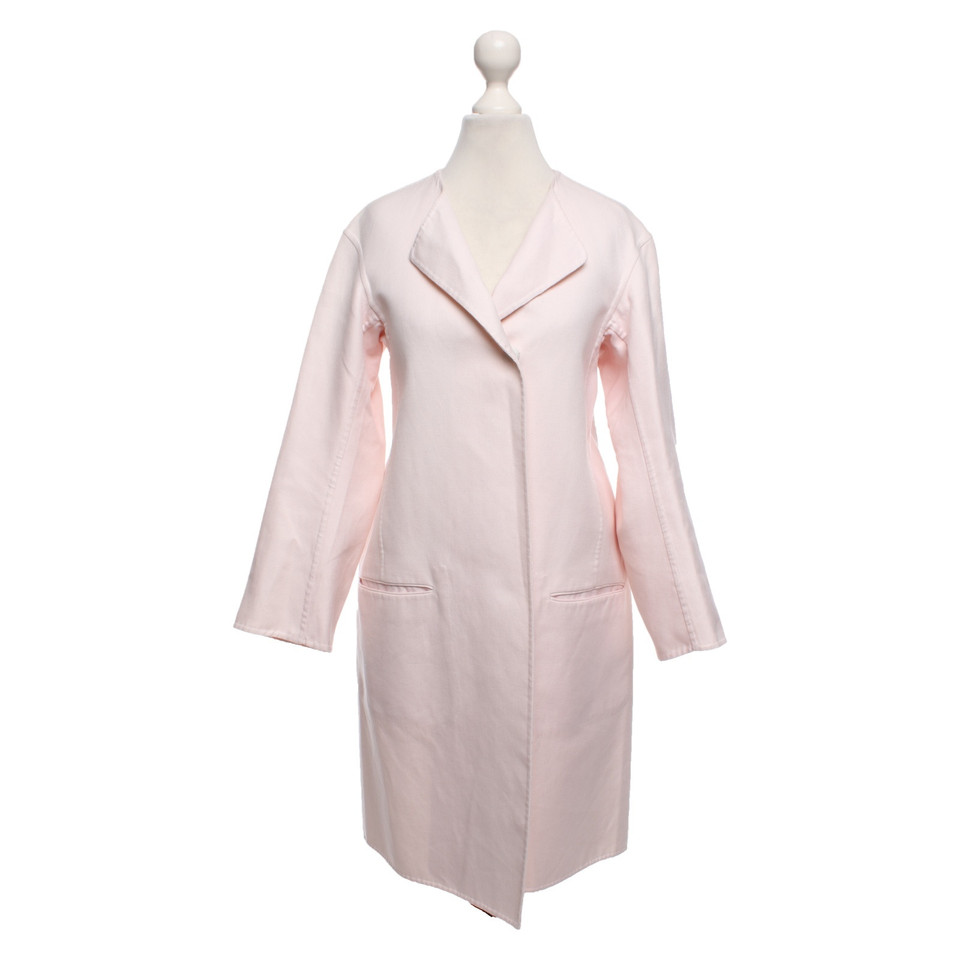 Jil Sander Jas/Mantel Katoen in Roze