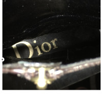 Christian Dior Enkellaarzen Leer in Bruin