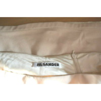 Jil Sander Rock aus Wolle in Creme