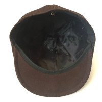 Borsalino Hat/Cap Cotton in Brown