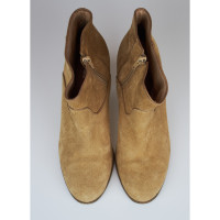 Comptoir Des Cotonniers Bottines en Daim en Ocre